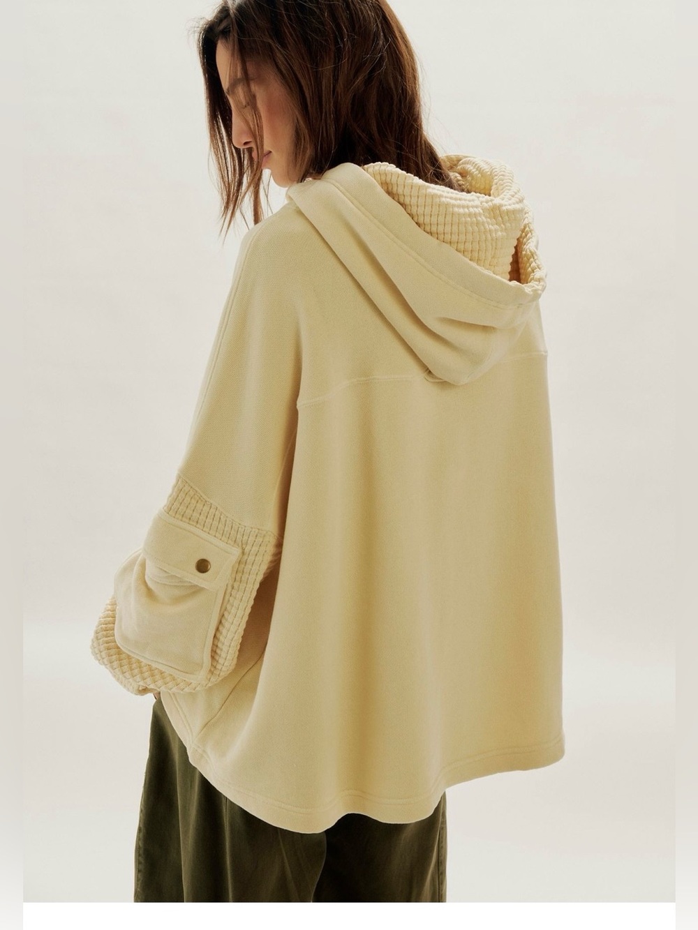 Free People Friendship Sweatshirt~ Birch Combo - Picture 2 of 3